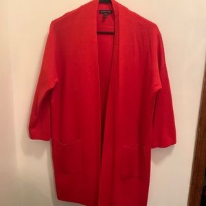 Eileen fisher merino sweater coat xs